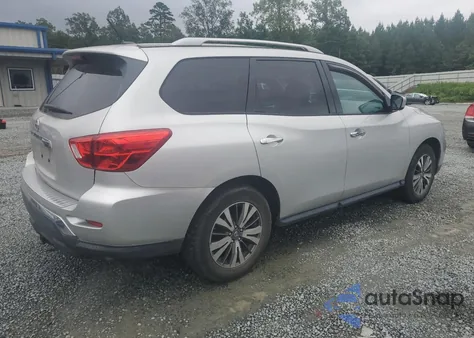 2017 Nissan Pathfinder S из США, поврежденный, VIN 5N1DR2MNXHC612740